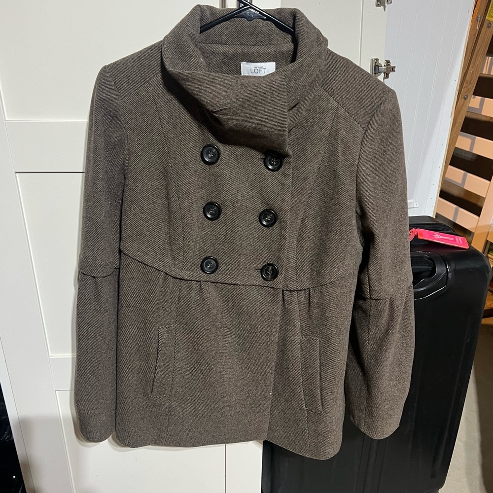 Ann Taylor | LOFT ~ Wool Pea Coat